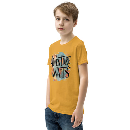 Youth Short Sleeve | Adventure Awaits - T-Shirt