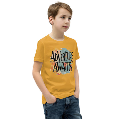 Youth Short Sleeve | Adventure Awaits - T-Shirt