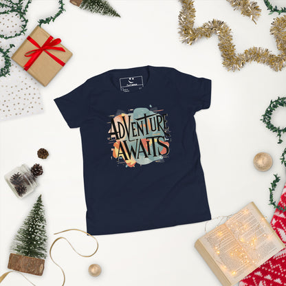 Youth Short Sleeve | Adventure Awaits - T-Shirt