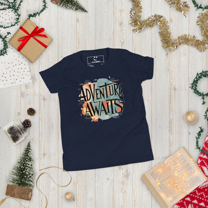 Youth Short Sleeve | Adventure Awaits - T-Shirt