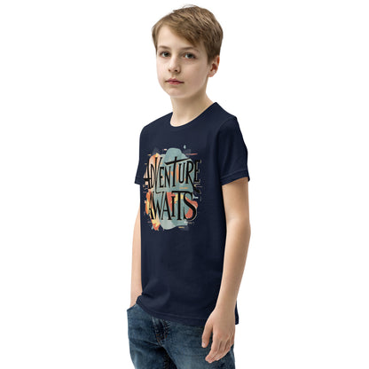 Youth Short Sleeve | Adventure Awaits - T-Shirt