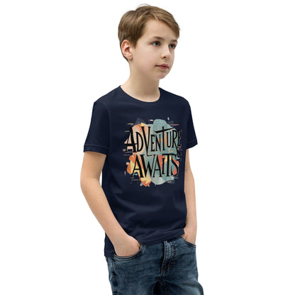 Youth Short Sleeve | Adventure Awaits - T-Shirt