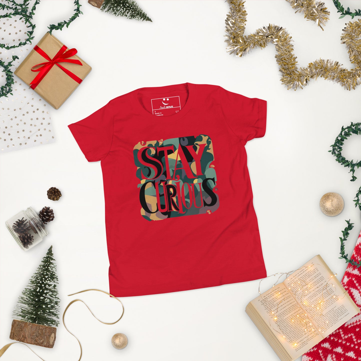 Youth Short Sleeve | Stay Curious - T-Shirt