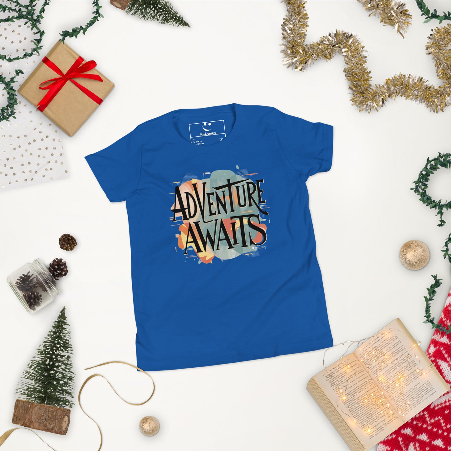 Youth Short Sleeve | Adventure Awaits - T-Shirt