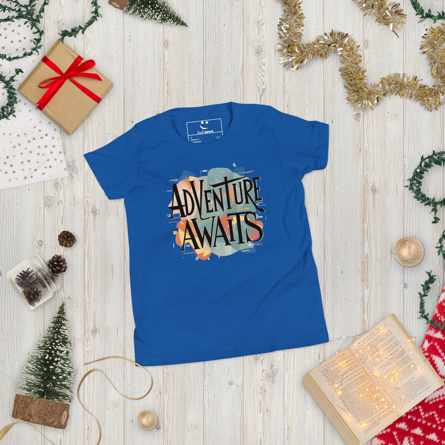 Youth Short Sleeve | Adventure Awaits - T-Shirt