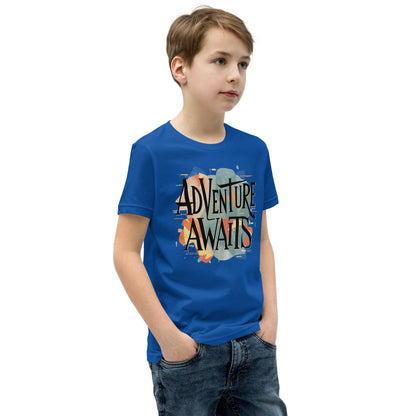 Youth Short Sleeve | Adventure Awaits - T-Shirt