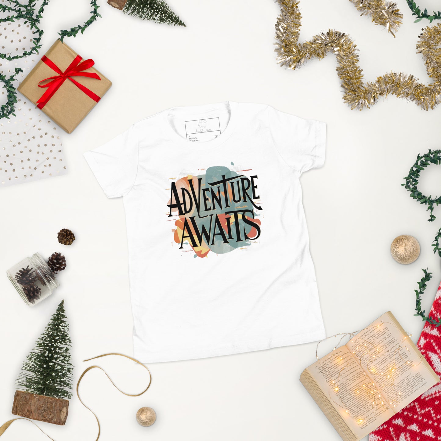 Youth Short Sleeve | Adventure Awaits - T-Shirt